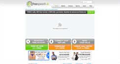 Desktop Screenshot of freespeech.ie